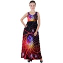 Physics Quantum Physics Particles Empire Waist Velour Maxi Dress View1