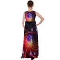 Physics Quantum Physics Particles Empire Waist Velour Maxi Dress View2