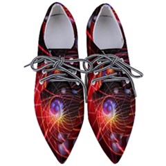 Physics Quantum Physics Particles Pointed Oxford Shoes by Sarkoni