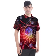 Physics Quantum Physics Particles Men s Polo T-shirt by Sarkoni