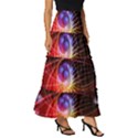 Physics Quantum Physics Particles Tiered Ruffle Maxi Skirt View3