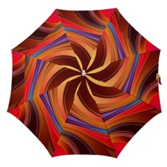 Abstract Colorful Background Wavy Straight Umbrellas by Sarkoni