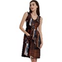 Abstract Architecture Building Business Sleeveless Dress With Pocket View3