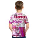 Coffee Cup Lettering Coffee Cup Kids  Sport Mesh T-Shirt View2