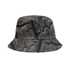 Coal Charred Tree Pore Black Bucket Hat by Amaryn4rt