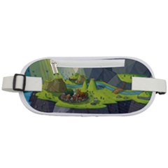 Cartoon Network Mountains Landscapes Seas Illustrations Adventure Time Rivers Rounded Waist Pouch by Sarkoni