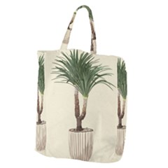 Tree Vector Art In A Flower Pot Giant Grocery Tote by Sarkoni