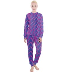 Geometric Background Abstract Women s Lounge Set by Pakjumat