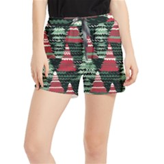 Christmas Trees Women s Runner Shorts by Modalart