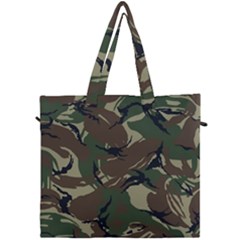 Camouflage Pattern Fabric Canvas Travel Bag by Bedest