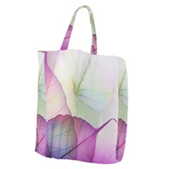 Leaf Desenho Micro Giant Grocery Tote by Bedest