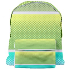 Pattern Banner Background Dot Set Giant Full Print Backpack by Ravend