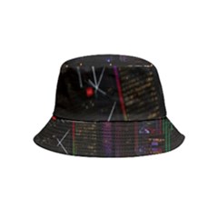 Hong Kong China Asia Skyscraper Bucket Hat (kids) by Amaryn4rt