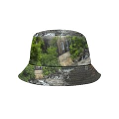 Landscape Summer Fall Colors Mill Bucket Hat (kids) by Amaryn4rt