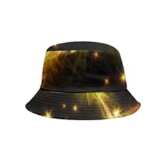 Particles Vibration Line Wave Bucket Hat (kids) by Amaryn4rt