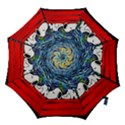 Dog House Vincent Van Gogh s Starry Night Parody Hook Handle Umbrellas (Large) View1