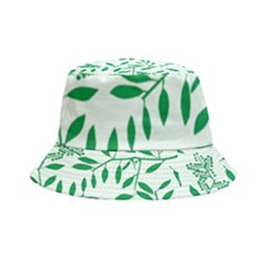 Leaves Foliage Green Wallpaper Inside Out Bucket Hat by Amaryn4rt