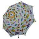 Fish Ocean Sea Water Diving Blue Hook Handle Umbrellas (Medium) View2