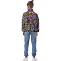 Graffiti Word Seamless Pattern Kids  Half Zip Hoodie View2