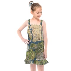 Map Illustration Gta Kids  Overall Dress by Pakjumat