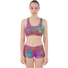 Geometric Abstract Colorful Work It Out Gym Set by Pakjumat