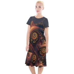 Paisley Abstract Fabric Pattern Floral Art Design Flower Camis Fishtail Dress by Pakjumat