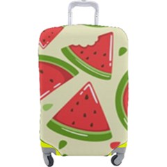 Cute Watermelon Seamless Pattern Luggage Cover (large) by Pakjumat