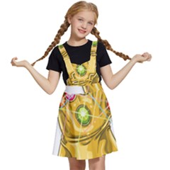 The Infinity Gauntlet Thanos Kids  Apron Dress by Maspions