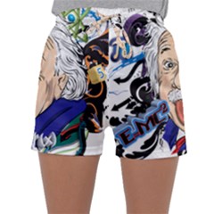 Albert Einstein Physicist Sleepwear Shorts by Maspions