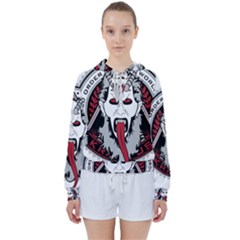 Krampus Women s Tie Up Sweat by Maspions