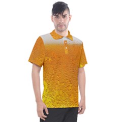 Beer Bubbles Pattern Men s Polo T-shirt by Maspions