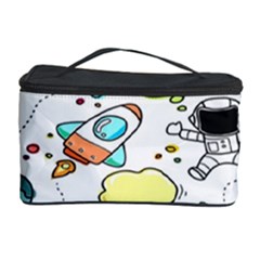 Sketch Cartoon Space Set Cosmetic Storage Case by Hannah976