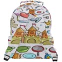 Baby Equipment Child Sketch Hand Rounded Multi Pocket Backpack View3