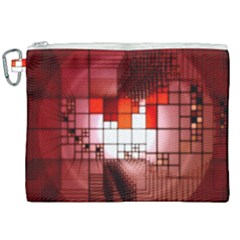 Pattern Structure Light Patterns Canvas Cosmetic Bag (xxl) by Hannah976