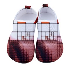 Pattern Structure Light Patterns Women s Sock-style Water Shoes by Hannah976