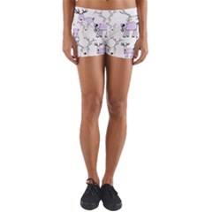 Cute Deers  Yoga Shorts by ConteMonfrey