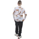 Seamless Deer Pattern Design Men s Pique Long Sleeve T-Shirt View2