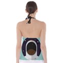 Astronaut Space Astronomy Universe Tie Back Tankini Top View2