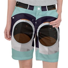 Astronaut Space Astronomy Universe Women s Pocket Shorts by Sarkoni