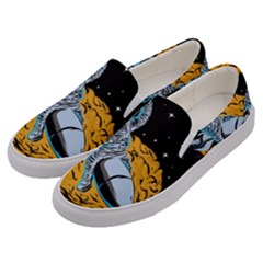 Astronaut Planet Space Science Men s Canvas Slip Ons by Sarkoni