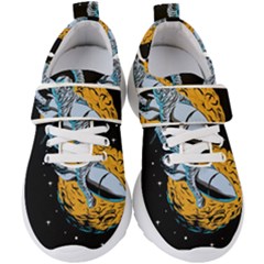 Astronaut Planet Space Science Kids  Velcro Strap Shoes by Sarkoni