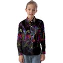 Grunge Paint Splatter Splash Ink Kids  Long Sleeve Shirt View1