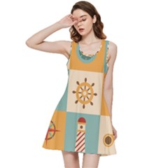 Nautical Elements Collection Inside Out Racerback Dress by Grandong