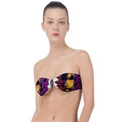 Xtreme Skateboard Graffiti Classic Bandeau Bikini Top  by Sarkoni