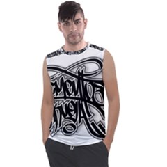 Hip Hop Music Drawing Art Graffiti Men s Regular Tank Top by Sarkoni