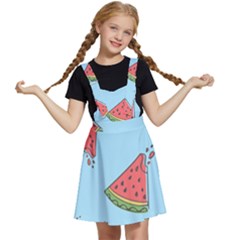 Watermelon Fruit Pattern Tropical Kids  Apron Dress by Apen