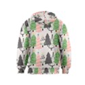 Christmas Trees Icons Kids  Pullover Hoodie View2