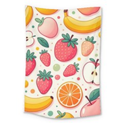 Fruit Sweet Pattern Large Tapestry by Ravend