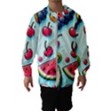 Fruits Sweet Pattern Kids  Hooded Windbreaker View1