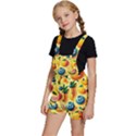 Fruits Fresh Sweet Pattern Kids  Short Overalls View2